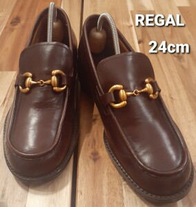  Reagal Inter National collection bit Loafer Brown 24cm