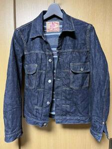 【送料込・美品】TCBジーンズ 2020年限定 Wool-Lined 50's Jacket ブランケット付きデニムジャケット 2nd サイズ38