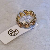 新品未使用　TB037-12 US7　Tory Burch トリーバーチ　ロゴ　 リング　指輪　ゴールド　日本サイズ14号_画像3