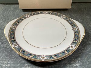 未使用品！ROYAL DOULTON　ロイヤルドルトン　耳付き 皿/プレート　PRESTBURY　プレストベリー▼