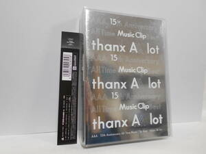 【2枚組】AAA 15th Anniversary All Time Music Clip Best -thanx AAA lot- Blu-ray Disc 帯付き ブルーレイ