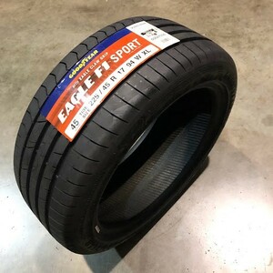 保管袋付 (IK258.7) 送料無料 [4本セット] GOODYEAR EAG F1 SPORT XL FP　225/45R17 94W 2020年以降製造 室内保管 225/45/17 夏タイヤ