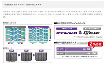 保管袋付 (AA125.7) 送料無料[4本セット] GOODYEAR ICENAVI8 155/65R14 75Q 2021年製造以降 室内保管　スタッドレス 155/65/14._画像8