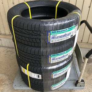 (IK256.7) 送料無料 [4本セット] GOODYEAR ASSU WEATHERREADY VSB　225/55R17 97H 2020年以降製造 屋内保管 225/55/17 オールシーズン