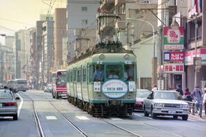 ◆◆ 【写真1枚】 京阪京津線　80形　「ご利用ありがとうございました　京阪三条～御陵間」HM　②　KGサイズ　◆◆