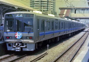 ◆◆ 【写真1枚】 207系　「祝 関西空港線開業」ＨＭ　吹田　②　KGサイズ　◆◆