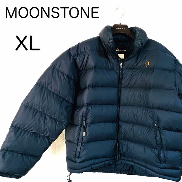 レア MOON STONE ムーンストーンダウンジャケット ヌプシタイプ 黒XL