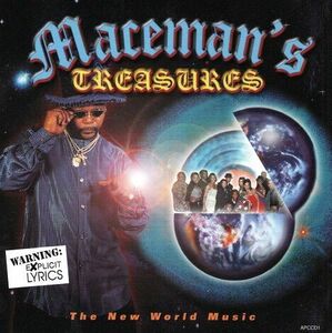 【G-RAP】V.A. / Maceman's Treasures １９９９ St.Louis, MO / Los Angeles, CA 【GANGSTA RAP】オリジナル盤 宇宙ジャケ◎見惚れる！