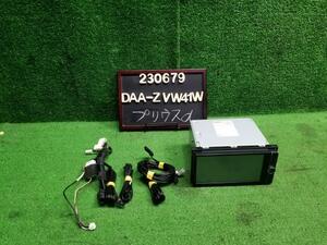 トヨタ純正ナビ/NSZT-W62G カーナビゲーション 08545-00V51 ロック品　自社品番230679