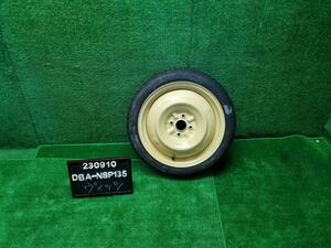 トヨタ純正 テンパー スペアタイヤ 未使用品 13年製 ダンロップ T125/70D16,J16×4T,P100/4H（230910）