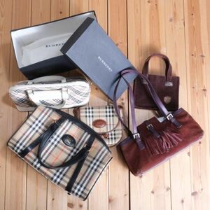 ★お買い得◆BURBERRY LONDON◆バーバリーロンドン◆レディース　女性用　バッグ　おまとめ５点セット マルチカラー br07016436