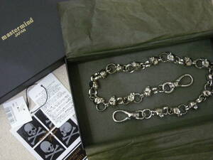 格安スタート 送料込 極美品 mastermind JAPAN 12SS Skull Ring Wallet Chain マスターマインド ウォレットチェーン
