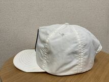 USA古着 CAP AMERICA キャップ 帽子 SHEET METAL WORKERS 企業キャップ CAP USA製 白系 /vintage ワークキャップ_画像2