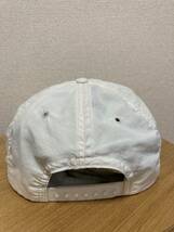 USA古着 CAP AMERICA キャップ 帽子 SHEET METAL WORKERS 企業キャップ CAP USA製 白系 /vintage ワークキャップ_画像3