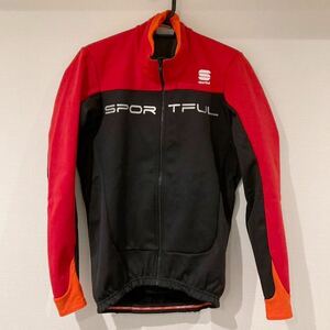 SPORTFUL スポーツフル　裏起毛 冬用サイクルジャケット Sサイズ