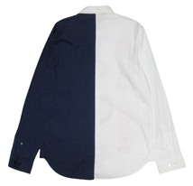 モスキーノ Love Moschino ツートンカラー バイカラー シャツ 長袖 Patterned Shirt In_画像2
