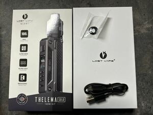 電子タバコ VAPE LOSTVAPE THELEMA SOLO 100W KIT ロストべイプ セレマソロ Aspire Nautilus アスパイア ノーチラス付き MOD 爆煙