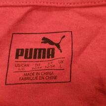 PUMA　プーマ　Ferrari　フェラーリ　Tシャツ　赤　L_画像5