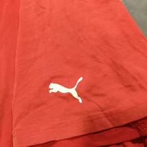 PUMA　プーマ　Ferrari　フェラーリ　Tシャツ　赤　L_画像8