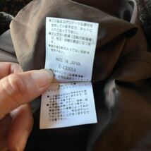 美品　PINORE 　日本製　フレアスカート フォーマル　膝丈スカート　スカート ゴールド　2622_画像8