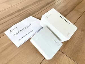 ★送料無料★TP-Link PLC アダプター Wifi エクステンダーキット AV600 TL-WPA4220 TL-PA4010 300Mbps 