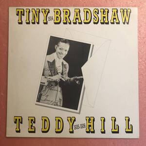 美盤 LP Tiny Bradshaw Teddy Hill タイニー ブラッドショウ テディ ヒル