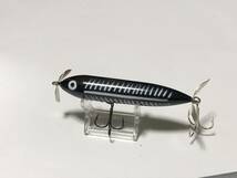 ヘドン ウンデッドスプーク ザラボディー Heddon Wounded Spook フック改(検.OLD オールドレーベル ホッパーストッパー ノーマン コーデル _画像4