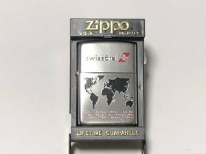未使用 ZIPPO ジッポー スイソテル ホテル 1995年製 swissotel HOTEL スイス　 アメリカ USA 喫煙具 MADE IN USA