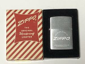 未使用 ZIPPO ジッポー ロゴマーク 1983年製 シルバーロゴ 希少 アメリカ 喫煙具 MADE IN USA