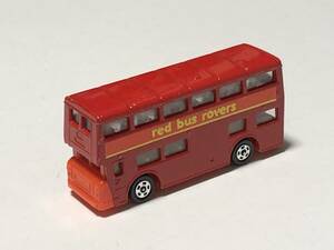 トミカ TOMICA ロンドン・バス LONDON BUS red bus rovers 日本製 MADE IN JAPAN タカラトミー