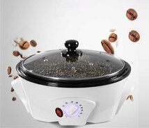 コーヒー豆 ロースター機 焙煎ドライピーナッツ ノンスティックコーティングベーキングツール 家庭用穀物乾燥 110V_画像1