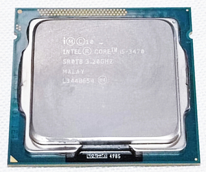 送料無料 Intel Core i5-3470 (3.2GHz/TB:3.6GHz/SR0T8 bulk LGA1155/4C/4T/L3 6M/HD2500/TDP77W 起動確認済