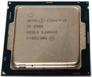 送料無料 Intel Core i5-6500 (3.20GHz/TB:3.60GHz/SR2L6 bulk LGA1151/4C/4T/L3 6M/HD530/TDP65W 起動確認済