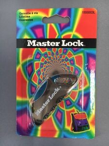 ★Master Lock 1555DCOL 3桁式ダイヤルロック　ゴールド　新品★