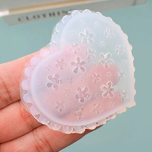 ! small flower nails type * silicon mold 63