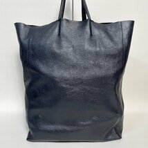 2401-27-4｜美品｜CELINE セリーヌ ホリゾンタルカバ トートバッグ レザー ブラック_画像2