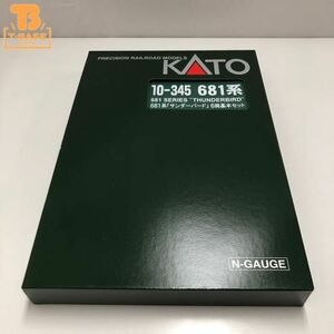 1円〜 動作確認済み KATO Nゲージ 10-345 681系「サンダーバード」6両基本セット