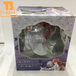 1円〜 同梱不可 未開封 オーキッドシート 1/7 魔骸魔京 神去りし野に踊る雪のイグニス 完成品フィギュア