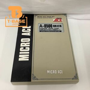 1円〜 動作確認済み MICRO ACE Nゲージ A-0500 国鉄451系 非冷房 急行 「みやぎの」 6両基本セット