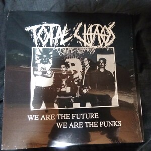 Total Chaos 「 We Are The Future We Are The Punks 」 LPレコード　パンク・ハードコア