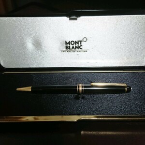 モンブラン ボールペン 164 マイスターシュテュック MONTBLANC mont blanc マイスターシュテック ブラック×ゴールド 管F4