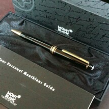 【超美品】モンブラン ボールペン 164 マイスターシュテュック MONTBLANC mont blanc マイスターシュテック ブラック×ゴールド 管G3_画像1