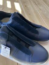 LANVIN en Bleu　ランバンオンブルー スリッポン カジュアルレザースニーカー 靴　新品未使用　26.0 86496_画像6