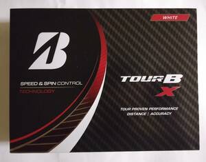 送料無料 新品 1ダース 12球 ゴルフボール BRIDGESTONE ブリヂストン TOUR B X ツアーB X 2022年モデル ホワイト