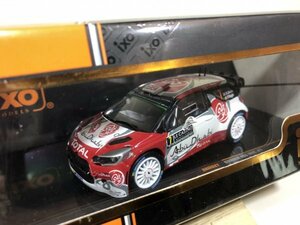 ixo Citroen 1/43 シトロエン DS3 WRC #7 Rallye Monte-Carlo 2016