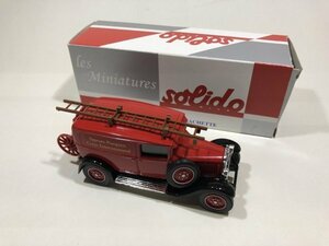 SOLIDO Citroen 1/43 シトロエン C4F 1930 Pompiers