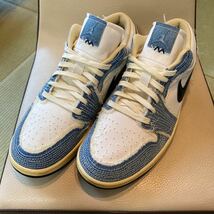 新品未使用【size 29.5cm】Nike Air Jordan 1 Low SE World Make Japan 箱無し エアジョーダン1 刺し子 US11.5 FN7670-493 直営店_画像1