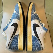 新品未使用【size 29.5cm】Nike Air Jordan 1 Low SE World Make Japan 箱無し エアジョーダン1 刺し子 US11.5 FN7670-493 直営店_画像5