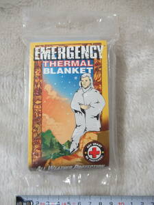  emergency blanket *EMERGENCY THERMAL BLANKET*MADE IN USA* unused goods 