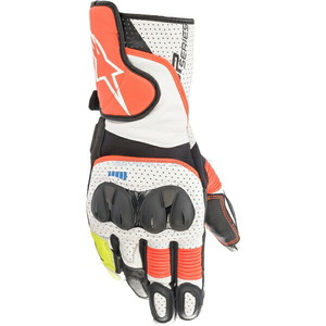 在庫あり アルパインスターズ グローブ 3558221 SP-2 v3 GLOVE WHITE RED FLUO BLACK(2310) サイズ:S